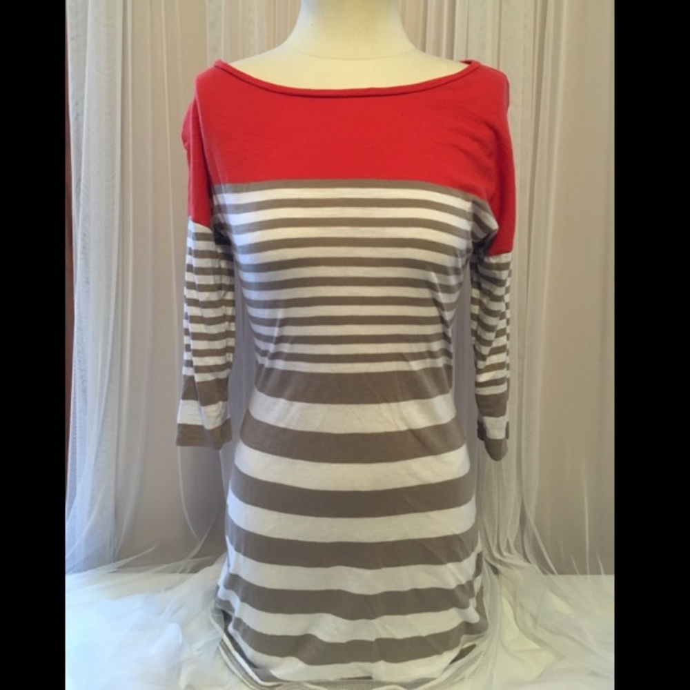 Express striped dress